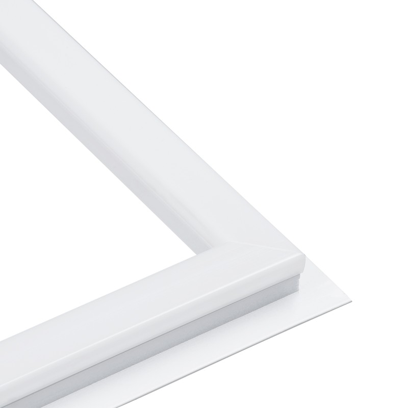 GloboStar® 60369 Χωνευτό LED Panel Linear Frameless Super Slim 60x60cm 48W 5520lm 120° CRI≥85Ra AC 220-240V IP44 Μ60 x Π60 x Υ1.5cm - Φυσικό Λευκό 4500K - TÜV Certified Driver - 5 Years Warranty