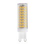 GLOBOSTAR® TUBΙTO 60386 Λάμπα G9 68mm LED 6W 816lm 360° AC 220-240V IP20 Θερμό Λευκό 2700K - Lumileds SMD Chip - Μ1.8 x Π1.8 x Υ6.8cm - 3 Χρόνια Εγγύηση