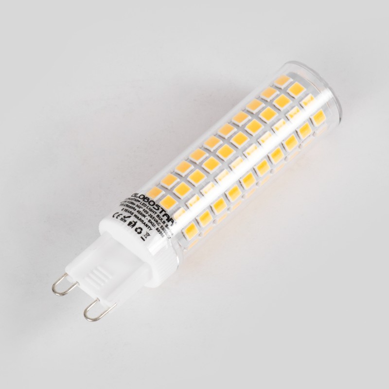 GloboStar® 60389 Λάμπα LED G9 8W 1088lm 360° AC 220-240V IP20 Φ1.86 x Υ7.5cm Θερμό Λευκό 2700K - 3 Years Warranty