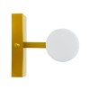 GloboStar® ANAIS 60409 Μοντέρνο Φωτιστικό Τοίχου - Απλίκα Καθρέπτη Μπάνιου - Πίνακα 2 x G9 270° AC 220-240V IP44 Μ34 x Π12 x Υ11cm - Χρυσό - 5 Χρόνια Εγγύηση