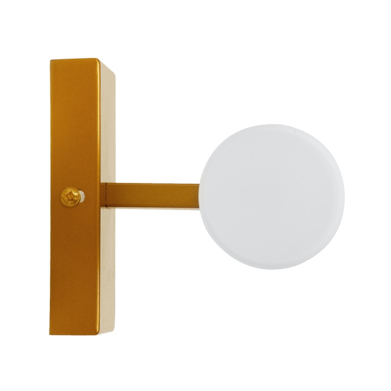 GloboStar® ANAIS 60411 Μοντέρνο Φωτιστικό Τοίχου - Απλίκα Καθρέπτη Μπάνιου - Πίνακα 2 x G9 270° AC 220-240V IP44 Μ34 x Π12 x Υ11cm - Χάλκινο - 5 Χρόνια Εγγύηση