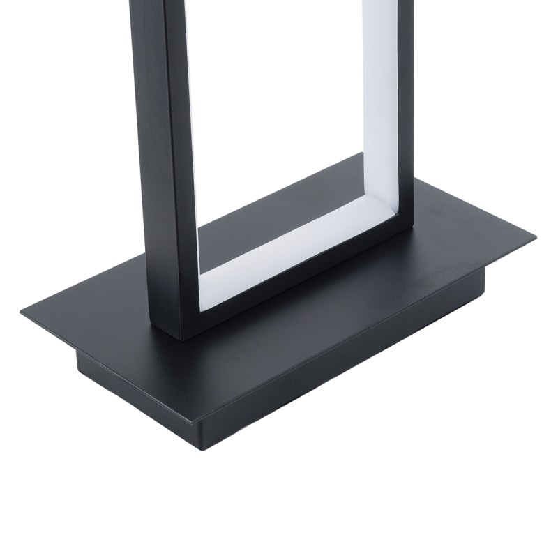 GloboStar® CORNELIE 60460 Επιτραπέζιο Φωτιστικό LED CCT 18W 1980lm 200° AC 220-240V - Εναλλαγή Φωτισμού μέσω Διακόπτη On/Off All In One Ψυχρό 6000k+Φυσικό 4500k+Θερμό 2700k Μ18 x Π10 x Υ36cm - Mαύρο - 3 Χρόνια Εγγύηση