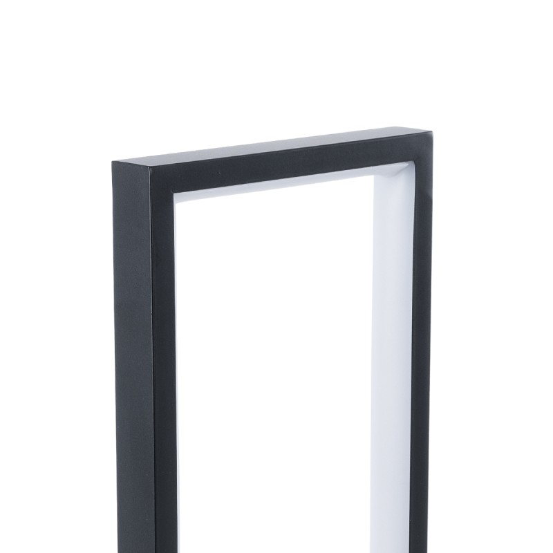 GloboStar® CORNELIE 60460 Επιτραπέζιο Φωτιστικό LED CCT 18W 1980lm 200° AC 220-240V - Εναλλαγή Φωτισμού μέσω Διακόπτη On/Off All In One Ψυχρό 6000k+Φυσικό 4500k+Θερμό 2700k Μ18 x Π10 x Υ36cm - Mαύρο - 3 Χρόνια Εγγύηση