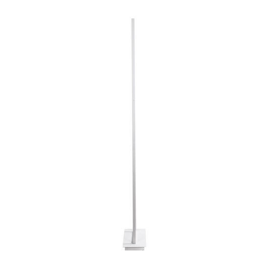 GloboStar® CORNELIE 60464 Επιδαπέδιο Φωτιστικό LED CCT 24W 2640lm 200° AC 220-240V - Εναλλαγή Φωτισμού μέσω Διακόπτη On/Off All In One Ψυχρό 6000k+Φυσικό 4500k+Θερμό 2700k Μ26 x Π16 x Υ153cm - Λευκό - 3 Χρόνια Εγγύηση