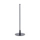 GloboStar® DALUMA 60467 Επιτραπέζιο Φωτιστικό LED CCT 8W 880lm 200° AC 220-240V - Εναλλαγή Φωτισμού μέσω On/Off All In One Ψυχρό 6000k+Φυσικό 4500k+Θερμό 2700k Μ15 x Π15 x Υ46cm - Mαύρο - 3 Χρόνια Εγγύηση