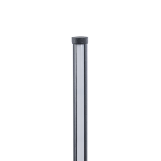 GloboStar® DALUMA 60467 Επιτραπέζιο Φωτιστικό LED CCT 8W 880lm 200° AC 220-240V - Εναλλαγή Φωτισμού μέσω On/Off All In One Ψυχρό 6000k+Φυσικό 4500k+Θερμό 2700k Μ15 x Π15 x Υ46cm - Mαύρο - 3 Χρόνια Εγγύηση