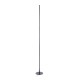 GloboStar® DALUMA 60470 Επιδαπέδιο Φωτιστικό LED CCT 24W 2640lm 200° AC 220-240V - Εναλλαγή Φωτισμού μέσω On/Off All In One Ψυχρό 6000k+Φυσικό 4500k+Θερμό 2700k Μ18 x Π18 x Υ160cm - Μαύρο - 3 Χρόνια Εγγύηση