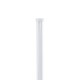 GloboStar® DALUMA 60471 Επιδαπέδιο Φωτιστικό LED CCT 24W 2640lm 200° AC 220-240V - Εναλλαγή Φωτισμού μέσω On/Off All In One Ψυχρό 6000k+Φυσικό 4500k+Θερμό 2700k Μ18 x Π18 x Υ160cm - Λευκό - 3 Χρόνια Εγγύηση