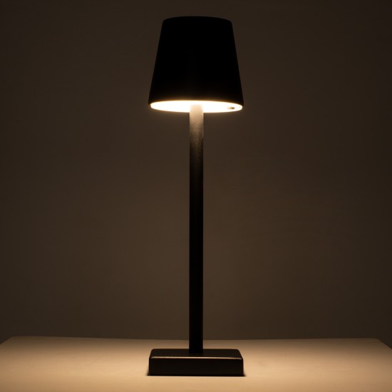 GloboStar® NEGA 60473 Μοντέρνο Επιτραπέζιο Φωτιστικό Πορτατίφ LED 2.2W 154lm 360° DC 5V Επαναφορτιζόμενο με Μπαταρία Li-ion 4000mAh - Διακόπτη Αφής - Θερμό Λευκό 2700K - Dimmable - D10 x H39cm - Μαύρο - 2 Years Warranty GloboStar® NEGA 60473 Μοντέρνο Επιτραπέζιο Φωτιστικό Πορτατίφ LED 2.2W 154lm 360° DC 5V Επαναφορτιζόμενο με Μπαταρία Li-ion 4000mAh - Διακόπτη Αφής - Θερμό Λευκό 2700K - Dimmable - D10 x H39cm - Μαύρο - 2 Years Warranty