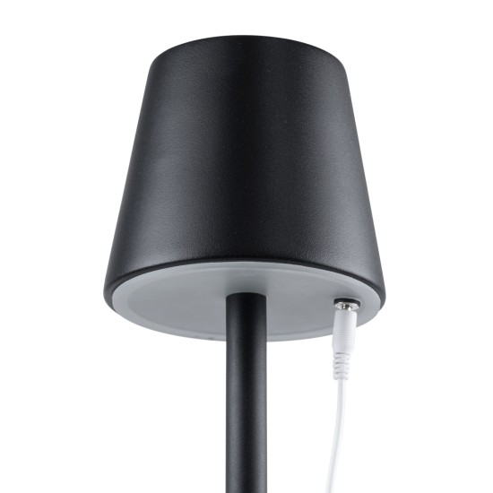 GloboStar® NEGA 60473 Μοντέρνο Επιτραπέζιο Φωτιστικό Πορτατίφ LED 2.2W 154lm 360° DC 5V Επαναφορτιζόμενο με Μπαταρία Li-ion 4000mAh - Διακόπτη Αφής - Θερμό Λευκό 2700K - Dimmable - D10 x H39cm - Μαύρο - 2 Years Warranty GloboStar® NEGA 60473 Μοντέρνο Επιτραπέζιο Φωτιστικό Πορτατίφ LED 2.2W 154lm 360° DC 5V Επαναφορτιζόμενο με Μπαταρία Li-ion 4000mAh - Διακόπτη Αφής - Θερμό Λευκό 2700K - Dimmable - D10 x H39cm - Μαύρο - 2 Years Warranty