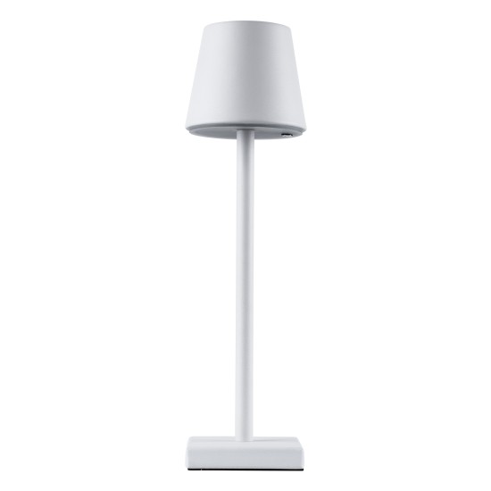 GloboStar® NEGA 60474 Μοντέρνο Επιτραπέζιο Φωτιστικό Πορτατίφ LED 2.2W 154lm 360° DC 5V Επαναφορτιζόμενο με Μπαταρία Li-ion 4000mAh - Διακόπτη Αφής - Θερμό Λευκό 2700K - Dimmable - D10 x H39cm - Λευκό - 2 Years Warranty GloboStar® NEGA 60474 Μοντέρνο Επιτραπέζιο Φωτιστικό Πορτατίφ LED 2.2W 154lm 360° DC 5V Επαναφορτιζόμενο με Μπαταρία Li-ion 4000mAh - Διακόπτη Αφής - Θερμό Λευκό 2700K - Dimmable - D10 x H39cm - Λευκό - 2 Years Warranty
