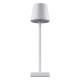 GloboStar® NEGA 60474 Μοντέρνο Επιτραπέζιο Φωτιστικό Πορτατίφ LED 2.2W 154lm 360° DC 5V Επαναφορτιζόμενο με Μπαταρία Li-ion 4000mAh - Διακόπτη Αφής - Θερμό Λευκό 2700K - Dimmable - D10 x H39cm - Λευκό - 2 Years Warranty GloboStar® NEGA 60474 Μοντέρνο Επιτραπέζιο Φωτιστικό Πορτατίφ LED 2.2W 154lm 360° DC 5V Επαναφορτιζόμενο με Μπαταρία Li-ion 4000mAh - Διακόπτη Αφής - Θερμό Λευκό 2700K - Dimmable - D10 x H39cm - Λευκό - 2 Years Warranty