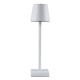 GloboStar® NEGA 60474 Μοντέρνο Επιτραπέζιο Φωτιστικό Πορτατίφ LED 2.2W 154lm 360° DC 5V Επαναφορτιζόμενο με Μπαταρία Li-ion 4000mAh - Διακόπτη Αφής - Θερμό Λευκό 2700K - Dimmable - D10 x H39cm - Λευκό - 2 Years Warranty GloboStar® NEGA 60474 Μοντέρνο Επιτραπέζιο Φωτιστικό Πορτατίφ LED 2.2W 154lm 360° DC 5V Επαναφορτιζόμενο με Μπαταρία Li-ion 4000mAh - Διακόπτη Αφής - Θερμό Λευκό 2700K - Dimmable - D10 x H39cm - Λευκό - 2 Years Warranty