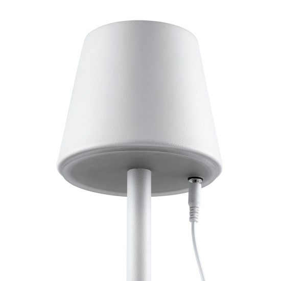 GloboStar® NEGA 60474 Μοντέρνο Επιτραπέζιο Φωτιστικό Πορτατίφ LED 2.2W 154lm 360° DC 5V Επαναφορτιζόμενο με Μπαταρία Li-ion 4000mAh - Διακόπτη Αφής - Θερμό Λευκό 2700K - Dimmable - D10 x H39cm - Λευκό - 2 Years Warranty GloboStar® NEGA 60474 Μοντέρνο Επιτραπέζιο Φωτιστικό Πορτατίφ LED 2.2W 154lm 360° DC 5V Επαναφορτιζόμενο με Μπαταρία Li-ion 4000mAh - Διακόπτη Αφής - Θερμό Λευκό 2700K - Dimmable - D10 x H39cm - Λευκό - 2 Years Warranty
