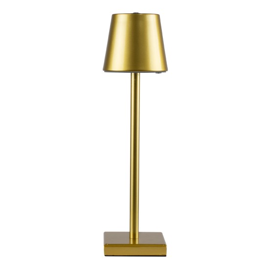 GloboStar® NEGA 60475 Μοντέρνο Επιτραπέζιο Φωτιστικό Πορτατίφ LED 2.2W 154lm 360° DC 5V Επαναφορτιζόμενο με Μπαταρία Li-ion 4000mAh - Διακόπτη Αφής - Θερμό Λευκό 2700K - Dimmable - D10 x H39cm - Χρυσό - 2 Years Warranty GloboStar® NEGA 60475 Μοντέρνο Επιτραπέζιο Φωτιστικό Πορτατίφ LED 2.2W 154lm 360° DC 5V Επαναφορτιζόμενο με Μπαταρία Li-ion 4000mAh - Διακόπτη Αφής - Θερμό Λευκό 2700K - Dimmable - D10 x H39cm - Χρυσό - 2 Years Warranty
