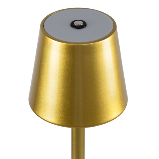 GloboStar® NEGA 60475 Μοντέρνο Επιτραπέζιο Φωτιστικό Πορτατίφ LED 2.2W 154lm 360° DC 5V Επαναφορτιζόμενο με Μπαταρία Li-ion 4000mAh - Διακόπτη Αφής - Θερμό Λευκό 2700K - Dimmable - D10 x H39cm - Χρυσό - 2 Years Warranty GloboStar® NEGA 60475 Μοντέρνο Επιτραπέζιο Φωτιστικό Πορτατίφ LED 2.2W 154lm 360° DC 5V Επαναφορτιζόμενο με Μπαταρία Li-ion 4000mAh - Διακόπτη Αφής - Θερμό Λευκό 2700K - Dimmable - D10 x H39cm - Χρυσό - 2 Years Warranty
