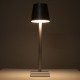 GloboStar® NEGA 60476 Μοντέρνο Επιτραπέζιο Φωτιστικό Πορτατίφ LED 2.2W 154lm 360° DC 5V Επαναφορτιζόμενο με Μπαταρία Li-ion 4000mAh - Διακόπτη Αφής - Θερμό Λευκό 2700K - Dimmable - D10 x H39cm - Ασημί - 2 Years Warranty GloboStar® NEGA 60476 Μοντέρνο Επιτραπέζιο Φωτιστικό Πορτατίφ LED 2.2W 154lm 360° DC 5V Επαναφορτιζόμενο με Μπαταρία Li-ion 4000mAh - Διακόπτη Αφής - Θερμό Λευκό 2700K - Dimmable - D10 x H39cm - Ασημί - 2 Years Warranty
