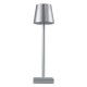GloboStar® NEGA 60476 Μοντέρνο Επιτραπέζιο Φωτιστικό Πορτατίφ LED 2.2W 154lm 360° DC 5V Επαναφορτιζόμενο με Μπαταρία Li-ion 4000mAh - Διακόπτη Αφής - Θερμό Λευκό 2700K - Dimmable - D10 x H39cm - Ασημί - 2 Years Warranty GloboStar® NEGA 60476 Μοντέρνο Επιτραπέζιο Φωτιστικό Πορτατίφ LED 2.2W 154lm 360° DC 5V Επαναφορτιζόμενο με Μπαταρία Li-ion 4000mAh - Διακόπτη Αφής - Θερμό Λευκό 2700K - Dimmable - D10 x H39cm - Ασημί - 2 Years Warranty