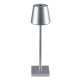 GloboStar® NEGA 60476 Μοντέρνο Επιτραπέζιο Φωτιστικό Πορτατίφ LED 2.2W 154lm 360° DC 5V Επαναφορτιζόμενο με Μπαταρία Li-ion 4000mAh - Διακόπτη Αφής - Θερμό Λευκό 2700K - Dimmable - D10 x H39cm - Ασημί - 2 Years Warranty GloboStar® NEGA 60476 Μοντέρνο Επιτραπέζιο Φωτιστικό Πορτατίφ LED 2.2W 154lm 360° DC 5V Επαναφορτιζόμενο με Μπαταρία Li-ion 4000mAh - Διακόπτη Αφής - Θερμό Λευκό 2700K - Dimmable - D10 x H39cm - Ασημί - 2 Years Warranty
