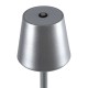 GloboStar® NEGA 60476 Μοντέρνο Επιτραπέζιο Φωτιστικό Πορτατίφ LED 2.2W 154lm 360° DC 5V Επαναφορτιζόμενο με Μπαταρία Li-ion 4000mAh - Διακόπτη Αφής - Θερμό Λευκό 2700K - Dimmable - D10 x H39cm - Ασημί - 2 Years Warranty GloboStar® NEGA 60476 Μοντέρνο Επιτραπέζιο Φωτιστικό Πορτατίφ LED 2.2W 154lm 360° DC 5V Επαναφορτιζόμενο με Μπαταρία Li-ion 4000mAh - Διακόπτη Αφής - Θερμό Λευκό 2700K - Dimmable - D10 x H39cm - Ασημί - 2 Years Warranty