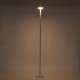 GloboStar® NEGA 60478 Μοντέρνο Επιδαπέδιο Φωτιστικό LED 2.2W 154lm 360° DC 5V Επαναφορτιζόμενο με Μπαταρία Li-ion 4000mAh - Διακόπτη Αφής - Θερμό Λευκό 2700K - Dimmable - D10 x H135cm - Λευκό - 2 Years Warranty