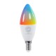 GloboStar® 60488 Έξυπνη Λάμπα LED E14 C37 Κεράκι Smart Home Wifi 5.5W 550lm 260° AC 220-240V IP20 Φ3.7 x Υ11cm RGB+CCT - Εναλλαγή Φωτισμού & Dimming μέσω Εφαρμογής Tuya - Bridgelux Chip - 3 Χρόνια Εγγύηση GloboStar® 60488 Έξυπνη Λάμπα LED E14 C37 Κεράκι Smart Home Wifi 5.5W 550lm 260° AC 220-240V IP20 Φ3.7 x Υ11cm RGB+CCT - Εναλλαγή Φωτισμού & Dimming μέσω Εφαρμογής Tuya - Bridgelux Chip - 3 Χρόνια Εγγύηση