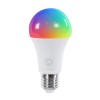 GloboStar® 60490 Έξυπνη Λάμπα LED E27 A60 Γλόμπος Smart Home Wifi 12W 1200lm 260° AC 220-240V IP20 Φ6 x Υ12cm RGB+CCT - Εναλλαγή Φωτισμού & Dimming μέσω Εφαρμογής Tuya - Bridgelux Chip - 3 Χρόνια Εγγύηση