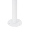 GloboStar® GARDENIA 60509 Φωτιστικό Κήπου - Πάρκου - Πλατείας - Κολωνάκι Αρχιτεκτονικού Φωτισμού Εξωτερικού Χώρου LED 7W 700lm 60° AC220-240V Αδιάβροχο IP65 - Σώμα Αλουμινίου & Tempered Glass - Μ15 x Π18 x Υ180cm - Θερμό Λευκό 2700K - Λευκό - Bridgelu
