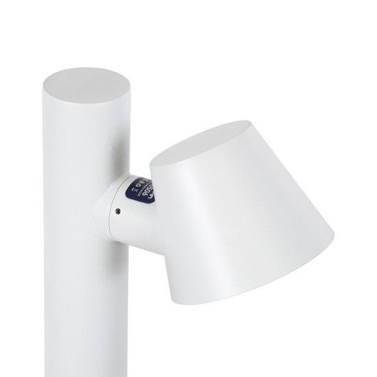 GloboStar® GARDENIA 60509 Φωτιστικό Κήπου - Πάρκου - Πλατείας - Κολωνάκι Αρχιτεκτονικού Φωτισμού Εξωτερικού Χώρου LED 7W 700lm 60° AC220-240V Αδιάβροχο IP65 - Σώμα Αλουμινίου & Tempered Glass - Μ15 x Π18 x Υ180cm - Θερμό Λευκό 2700K - Λευκό - Bridgelu GloboStar® GARDENIA 60509 Φωτιστικό Κήπου - Πάρκου - Πλατείας - Κολωνάκι Αρχιτεκτονικού Φωτισμού Εξωτερικού Χώρου LED 7W 700lm 60° AC220-240V Αδιάβροχο IP65 - Σώμα Αλουμινίου & Tempered Glass - Μ15 x Π18 x Υ180cm - Θερμό Λευκό 2700K - Λευκό - Bridgelu