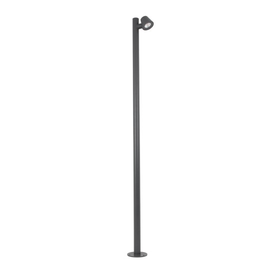 GloboStar® GARDENIA 60510 Φωτιστικό Κήπου - Πάρκου - Πλατείας - Κολωνάκι Αρχιτεκτονικού Φωτισμού Εξωτερικού Χώρου LED 7W 700lm 60° AC220-240V Αδιάβροχο IP65 - Σώμα Αλουμινίου & Tempered Glass - Μ15 x Π18 x Υ180cm - Θερμό Λευκό 2700K - Γκρι Ανθρακί - B GloboStar® GARDENIA 60510 Φωτιστικό Κήπου - Πάρκου - Πλατείας - Κολωνάκι Αρχιτεκτονικού Φωτισμού Εξωτερικού Χώρου LED 7W 700lm 60° AC220-240V Αδιάβροχο IP65 - Σώμα Αλουμινίου & Tempered Glass - Μ15 x Π18 x Υ180cm - Θερμό Λευκό 2700K - Γκρι Ανθρακί - B