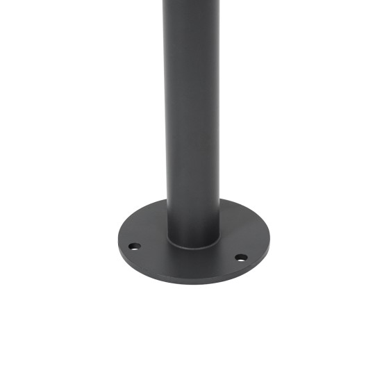 GloboStar® GARDENIA 60510 Φωτιστικό Κήπου - Πάρκου - Πλατείας - Κολωνάκι Αρχιτεκτονικού Φωτισμού Εξωτερικού Χώρου LED 7W 700lm 60° AC220-240V Αδιάβροχο IP65 - Σώμα Αλουμινίου & Tempered Glass - Μ15 x Π18 x Υ180cm - Θερμό Λευκό 2700K - Γκρι Ανθρακί - B GloboStar® GARDENIA 60510 Φωτιστικό Κήπου - Πάρκου - Πλατείας - Κολωνάκι Αρχιτεκτονικού Φωτισμού Εξωτερικού Χώρου LED 7W 700lm 60° AC220-240V Αδιάβροχο IP65 - Σώμα Αλουμινίου & Tempered Glass - Μ15 x Π18 x Υ180cm - Θερμό Λευκό 2700K - Γκρι Ανθρακί - B