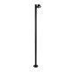 GloboStar® GARDENIA 60511 Φωτιστικό Κήπου - Πάρκου - Πλατείας - Κολωνάκι Αρχιτεκτονικού Φωτισμού Εξωτερικού Χώρου LED 7W 700lm 60° AC220-240V Αδιάβροχο IP65 - Σώμα Αλουμινίου & Tempered Glass - Μ15 x Π18 x Υ180cm - Θερμό Λευκό 2700K - Μαύρο - Bridgelu GloboStar® GARDENIA 60511 Φωτιστικό Κήπου - Πάρκου - Πλατείας - Κολωνάκι Αρχιτεκτονικού Φωτισμού Εξωτερικού Χώρου LED 7W 700lm 60° AC220-240V Αδιάβροχο IP65 - Σώμα Αλουμινίου & Tempered Glass - Μ15 x Π18 x Υ180cm - Θερμό Λευκό 2700K - Μαύρο - Bridgelu