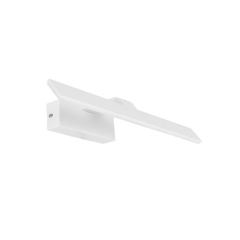 GLOBOSTAR® MIRROR 60512 Μοντέρνο Φωτιστικό Τοίχου - Απλίκα Καθρέπτη Μπάνιου LED 12W 1440lm 120° AC 220-240V IP54 Φυσικό Λευκό 4500K - Lumileds SMD Chip & TÜV SÜD Driver - Λευκό Ματ - Μ42 x Π5 x Υ15cm - 2 Χρόνια Εγγύηση