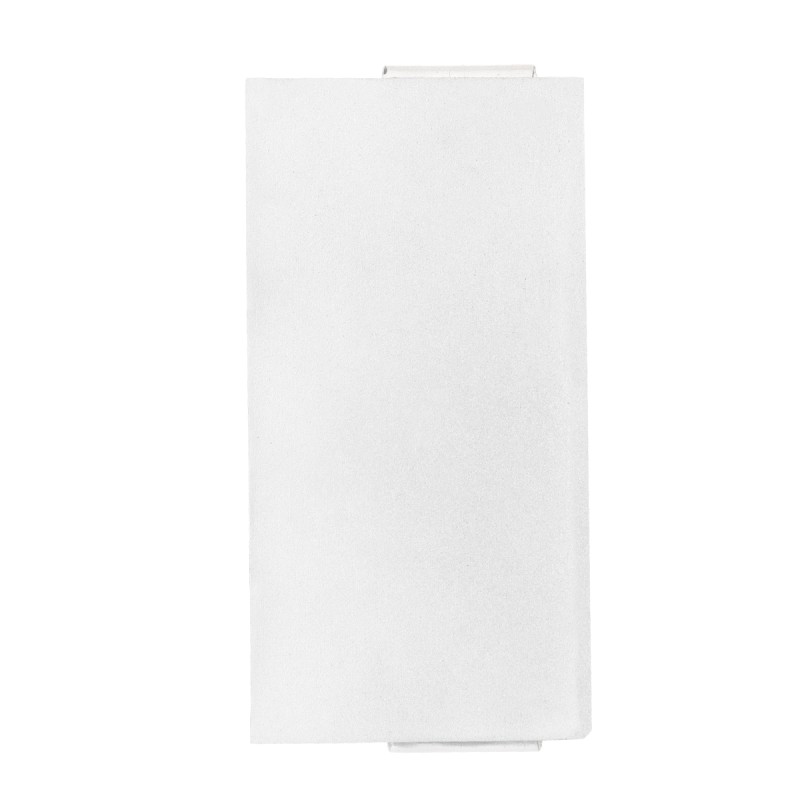 GloboStar® LINOR 60527 Φωτιστικό Τοίχου - Απλίκα Αρχιτεκτονικού Φωτισμού Εσωτερικού/Εξωτερικού Χώρου Up & Down LED 10W 1000lm 60° AC220-240V Αδιάβροχο IP65 - Σώμα Αλουμινίου & Tempered Glass - Μ12.5 x Π6 x Υ4cm - Θερμό Λευκό 2700K - Λευκό - Bridge