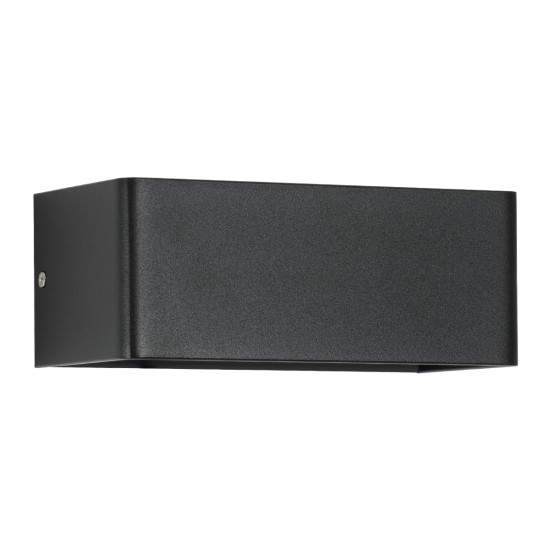 GloboStar® CIRCOA 60544 Φωτιστικό Τοίχου - Απλίκα Αρχιτεκτονικού Φωτισμού Εσωτερικού/Εξωτερικού Χώρου Up & Down LED 10W 1080lm 60° AC 220-240V IP44 Μ20 x Π8 x Υ10cm - Θερμό Λευκό 2700K - Μαύρο - Bridgelux Chip - 3 Years Warranty GloboStar® CIRCOA 60544 Φωτιστικό Τοίχου - Απλίκα Αρχιτεκτονικού Φωτισμού Εσωτερικού/Εξωτερικού Χώρου Up & Down LED 10W 1080lm 60° AC 220-240V IP44 Μ20 x Π8 x Υ10cm - Θερμό Λευκό 2700K - Μαύρο - Bridgelux Chip - 3 Years Warranty
