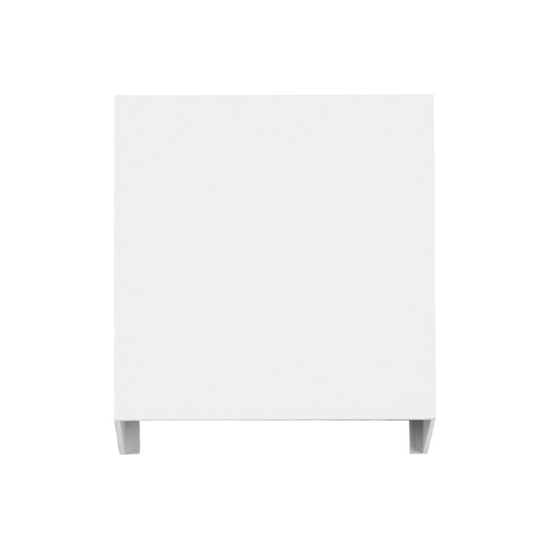 GloboStar® AXIS-S 60563 Φωτιστικό Τοίχου - Απλίκα Αρχιτεκτονικού Φωτισμού Εσωτερικού/Εξωτερικού Χώρου Up & Down LED 10W 1200lm 10 έως 60° AC 220-240V Αδιάβροχο IP65 Μ10 x Π10 x Υ10cm - Φυσικό Λευκό 4500K - Λευκό - Bridgelux Chip - 3 Years Warranty