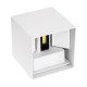 GloboStar® AXIS-S 60563 Φωτιστικό Τοίχου - Απλίκα Αρχιτεκτονικού Φωτισμού Εσωτερικού/Εξωτερικού Χώρου Up & Down LED 10W 1200lm 10 έως 60° AC 220-240V Αδιάβροχο IP65 Μ10 x Π10 x Υ10cm - Φυσικό Λευκό 4500K - Λευκό - Bridgelux Chip - 3 Years Warranty GloboStar® AXIS-S 60563 Φωτιστικό Τοίχου - Απλίκα Αρχιτεκτονικού Φωτισμού Εσωτερικού/Εξωτερικού Χώρου Up & Down LED 10W 1200lm 10 έως 60° AC 220-240V Αδιάβροχο IP65 Μ10 x Π10 x Υ10cm - Φυσικό Λευκό 4500K - Λευκό - Bridgelux Chip - 3 Years Warranty