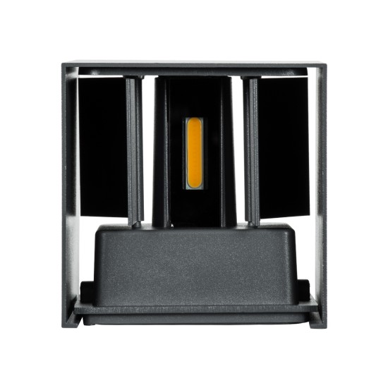 GloboStar® AXIS-S 60564 Φωτιστικό Τοίχου - Απλίκα Αρχιτεκτονικού Φωτισμού Εσωτερικού/Εξωτερικού Χώρου Up & Down LED 10W 1200lm 10 έως 60° AC 220-240V Αδιάβροχο IP65 Μ10 x Π10 x Υ10cm - Φυσικό Λευκό 4500K - Γκρι Ανθρακί- Bridgelux Chip - 3 Years Warran GloboStar® AXIS-S 60564 Φωτιστικό Τοίχου - Απλίκα Αρχιτεκτονικού Φωτισμού Εσωτερικού/Εξωτερικού Χώρου Up & Down LED 10W 1200lm 10 έως 60° AC 220-240V Αδιάβροχο IP65 Μ10 x Π10 x Υ10cm - Φυσικό Λευκό 4500K - Γκρι Ανθρακί- Bridgelux Chip - 3 Years Warran