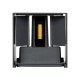 GloboStar® AXIS-S 60564 Φωτιστικό Τοίχου - Απλίκα Αρχιτεκτονικού Φωτισμού Εσωτερικού/Εξωτερικού Χώρου Up & Down LED 10W 1200lm 10 έως 60° AC 220-240V Αδιάβροχο IP65 Μ10 x Π10 x Υ10cm - Φυσικό Λευκό 4500K - Γκρι Ανθρακί- Bridgelux Chip - 3 Years Warran GloboStar® AXIS-S 60564 Φωτιστικό Τοίχου - Απλίκα Αρχιτεκτονικού Φωτισμού Εσωτερικού/Εξωτερικού Χώρου Up & Down LED 10W 1200lm 10 έως 60° AC 220-240V Αδιάβροχο IP65 Μ10 x Π10 x Υ10cm - Φυσικό Λευκό 4500K - Γκρι Ανθρακί- Bridgelux Chip - 3 Years Warran
