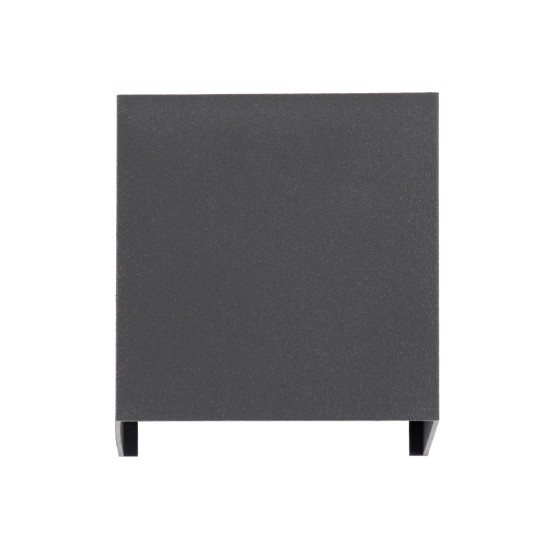 GloboStar® AXIS-S 60567 Φωτιστικό Τοίχου - Απλίκα Αρχιτεκτονικού Φωτισμού Εσωτερικού/Εξωτερικού Χώρου Up & Down LED 10W 1250lm 10 έως 60° AC 220-240V Αδιάβροχο IP65 Μ10 x Π10 x Υ10cm - Ψυχρό Λευκό 6000K - Γκρι Ανθρακί - Bridgelux Chip - 3 Χρόνια Εγγύη GloboStar® AXIS-S 60567 Φωτιστικό Τοίχου - Απλίκα Αρχιτεκτονικού Φωτισμού Εσωτερικού/Εξωτερικού Χώρου Up & Down LED 10W 1250lm 10 έως 60° AC 220-240V Αδιάβροχο IP65 Μ10 x Π10 x Υ10cm - Ψυχρό Λευκό 6000K - Γκρι Ανθρακί - Bridgelux Chip - 3 Χρόνια Εγγύη