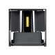 GloboStar® AXIS-S 60567 Φωτιστικό Τοίχου - Απλίκα Αρχιτεκτονικού Φωτισμού Εσωτερικού/Εξωτερικού Χώρου Up & Down LED 10W 1250lm 10 έως 60° AC 220-240V Αδιάβροχο IP65 Μ10 x Π10 x Υ10cm - Ψυχρό Λευκό 6000K - Γκρι Ανθρακί - Bridgelux Chip - 3 Χρόνια Εγγύη GloboStar® AXIS-S 60567 Φωτιστικό Τοίχου - Απλίκα Αρχιτεκτονικού Φωτισμού Εσωτερικού/Εξωτερικού Χώρου Up & Down LED 10W 1250lm 10 έως 60° AC 220-240V Αδιάβροχο IP65 Μ10 x Π10 x Υ10cm - Ψυχρό Λευκό 6000K - Γκρι Ανθρακί - Bridgelux Chip - 3 Χρόνια Εγγύη