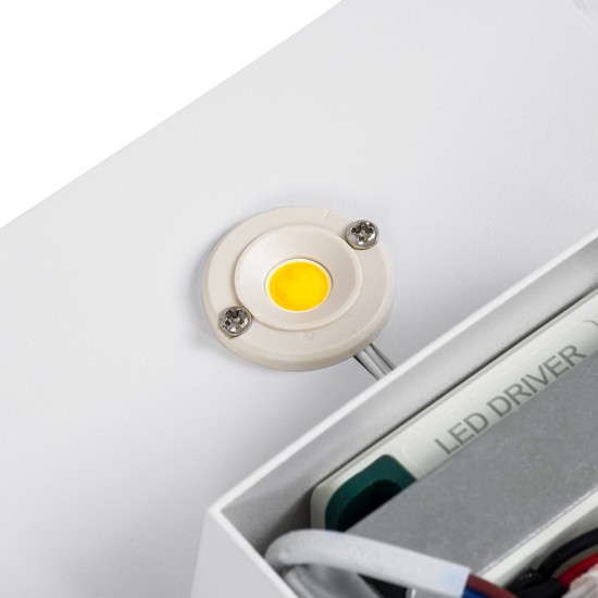 GloboStar® CUADRADO 60569 Φωτιστικό Τοίχου - Απλίκα Αρχιτεκτονικού Φωτισμού Εσωτερικού/Εξωτερικού Χώρου Up or Down LED 10W 1000lm 60° AC220-240V Αδιάβροχο IP65 - Σώμα Αλουμινίου & Tempered Glass - Μ14 x Π14 x Υ4.5cm - Θερμό Λευκό 2700K - Λευκό - Bridg GloboStar® CUADRADO 60569 Φωτιστικό Τοίχου - Απλίκα Αρχιτεκτονικού Φωτισμού Εσωτερικού/Εξωτερικού Χώρου Up or Down LED 10W 1000lm 60° AC220-240V Αδιάβροχο IP65 - Σώμα Αλουμινίου & Tempered Glass - Μ14 x Π14 x Υ4.5cm - Θερμό Λευκό 2700K - Λευκό - Bridg