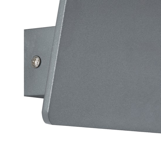 GloboStar® CUADRADO 60570 Φωτιστικό Τοίχου - Απλίκα Αρχιτεκτονικού Φωτισμού Εσωτερικού/Εξωτερικού Χώρου Up or Down LED 10W 1000lm 60° AC220-240V Αδιάβροχο IP65 - Σώμα Αλουμινίου & Tempered Glass - Μ14 x Π14 x Υ4.5cm - Θερμό Λευκό 2700K - Γκρι Ανθρακί GloboStar® CUADRADO 60570 Φωτιστικό Τοίχου - Απλίκα Αρχιτεκτονικού Φωτισμού Εσωτερικού/Εξωτερικού Χώρου Up or Down LED 10W 1000lm 60° AC220-240V Αδιάβροχο IP65 - Σώμα Αλουμινίου & Tempered Glass - Μ14 x Π14 x Υ4.5cm - Θερμό Λευκό 2700K - Γκρι Ανθρακί