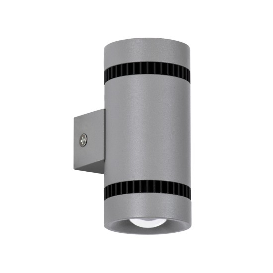 GloboStar® CANNONAL 60576 Φωτιστικό Τοίχου - Απλίκα Αρχιτεκτονικού Φωτισμού Εσωτερικού Χώρου Up & Down LED 10W 1150lm 30° AC 220-240V IP20 Μ5 x Π6.5 x Υ11cm - Θερμό Λευκό 2700K - Γκρι Ανθρακί με Μαύρο - Bridgelux Chip - 3 Χρόνια Εγγύηση GloboStar® CANNONAL 60576 Φωτιστικό Τοίχου - Απλίκα Αρχιτεκτονικού Φωτισμού Εσωτερικού Χώρου Up & Down LED 10W 1150lm 30° AC 220-240V IP20 Μ5 x Π6.5 x Υ11cm - Θερμό Λευκό 2700K - Γκρι Ανθρακί με Μαύρο - Bridgelux Chip - 3 Χρόνια Εγγύηση
