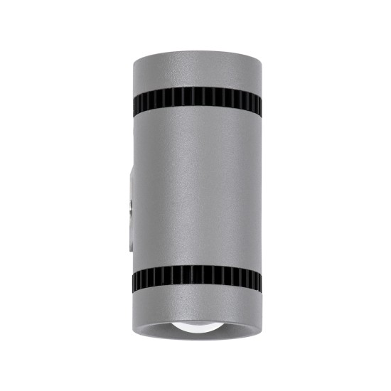 GloboStar® CANNONAL 60576 Φωτιστικό Τοίχου - Απλίκα Αρχιτεκτονικού Φωτισμού Εσωτερικού Χώρου Up & Down LED 10W 1150lm 30° AC 220-240V IP20 Μ5 x Π6.5 x Υ11cm - Θερμό Λευκό 2700K - Γκρι Ανθρακί με Μαύρο - Bridgelux Chip - 3 Χρόνια Εγγύηση GloboStar® CANNONAL 60576 Φωτιστικό Τοίχου - Απλίκα Αρχιτεκτονικού Φωτισμού Εσωτερικού Χώρου Up & Down LED 10W 1150lm 30° AC 220-240V IP20 Μ5 x Π6.5 x Υ11cm - Θερμό Λευκό 2700K - Γκρι Ανθρακί με Μαύρο - Bridgelux Chip - 3 Χρόνια Εγγύηση