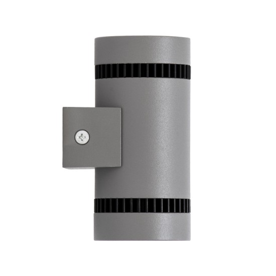 GloboStar® CANNONAL 60576 Φωτιστικό Τοίχου - Απλίκα Αρχιτεκτονικού Φωτισμού Εσωτερικού Χώρου Up & Down LED 10W 1150lm 30° AC 220-240V IP20 Μ5 x Π6.5 x Υ11cm - Θερμό Λευκό 2700K - Γκρι Ανθρακί με Μαύρο - Bridgelux Chip - 3 Χρόνια Εγγύηση GloboStar® CANNONAL 60576 Φωτιστικό Τοίχου - Απλίκα Αρχιτεκτονικού Φωτισμού Εσωτερικού Χώρου Up & Down LED 10W 1150lm 30° AC 220-240V IP20 Μ5 x Π6.5 x Υ11cm - Θερμό Λευκό 2700K - Γκρι Ανθρακί με Μαύρο - Bridgelux Chip - 3 Χρόνια Εγγύηση