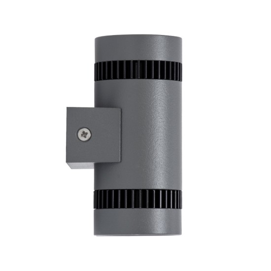 GloboStar® CANNONAL 60579 Φωτιστικό Τοίχου - Απλίκα Αρχιτεκτονικού Φωτισμού Εσωτερικού Χώρου Up & Down LED 20W 2300lm 30° AC 220-240V IP20 Μ12 x Π6.5 x Υ11cm - Θερμό Λευκό 2700K - Γκρι Ανθρακί με Μαύρο - Bridgelux Chip - 3 Χρόνια Εγγύηση GloboStar® CANNONAL 60579 Φωτιστικό Τοίχου - Απλίκα Αρχιτεκτονικού Φωτισμού Εσωτερικού Χώρου Up & Down LED 20W 2300lm 30° AC 220-240V IP20 Μ12 x Π6.5 x Υ11cm - Θερμό Λευκό 2700K - Γκρι Ανθρακί με Μαύρο - Bridgelux Chip - 3 Χρόνια Εγγύηση