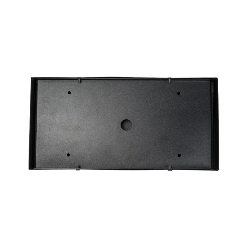 GloboStar® MAGMA 60627 Μοντέρνο Φωτιστικό Οροφής Σποτ Δίφωτο 2 x GU10 IP20 Μαύρο Αλουμίνιο - Μ30 x Π15 x Υ13cm