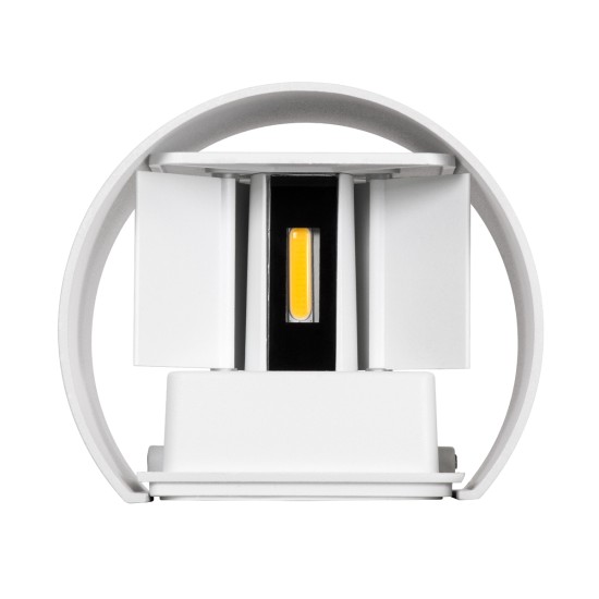 GloboStar® AXIS-R 60635 Φωτιστικό Τοίχου - Απλίκα Αρχιτεκτονικού Φωτισμού Εσωτερικού/Εξωτερικού Χώρου Up & Down LED 10W 1150lm 10 έως 60° AC 220-240V Αδιάβροχο IP65 Μ10 x Π10 x Υ10cm - Θερμό Λευκό 2700K - Λευκό - Bridgelux Chip - 3 Years Warranty GloboStar® AXIS-R 60635 Φωτιστικό Τοίχου - Απλίκα Αρχιτεκτονικού Φωτισμού Εσωτερικού/Εξωτερικού Χώρου Up & Down LED 10W 1150lm 10 έως 60° AC 220-240V Αδιάβροχο IP65 Μ10 x Π10 x Υ10cm - Θερμό Λευκό 2700K - Λευκό - Bridgelux Chip - 3 Years Warranty