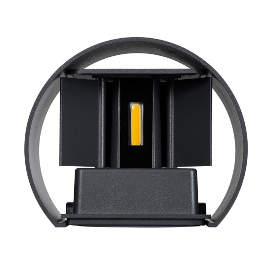 GloboStar® AXIS-R 60636 Φωτιστικό Τοίχου - Απλίκα Αρχιτεκτονικού Φωτισμού Εσωτερικού/Εξωτερικού Χώρου Up & Down LED 10W 1150lm 10 έως 60° AC 220-240V Αδιάβροχο IP65 Μ10 x Π10 x Υ10cm - Θερμό Λευκό 2700K - Γκρι Ανθρακί- Bridgelux Chip - 3 Years Warrant GloboStar® AXIS-R 60636 Φωτιστικό Τοίχου - Απλίκα Αρχιτεκτονικού Φωτισμού Εσωτερικού/Εξωτερικού Χώρου Up & Down LED 10W 1150lm 10 έως 60° AC 220-240V Αδιάβροχο IP65 Μ10 x Π10 x Υ10cm - Θερμό Λευκό 2700K - Γκρι Ανθρακί- Bridgelux Chip - 3 Years Warrant